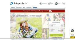 Desktop Screenshot of fotopuzzle.de