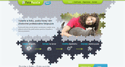 Desktop Screenshot of fotopuzzle.sk